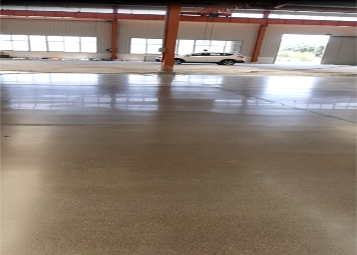 車(chē)間舊地面翻新，車(chē)間地坪翻新改造，車(chē)間固化地坪施工