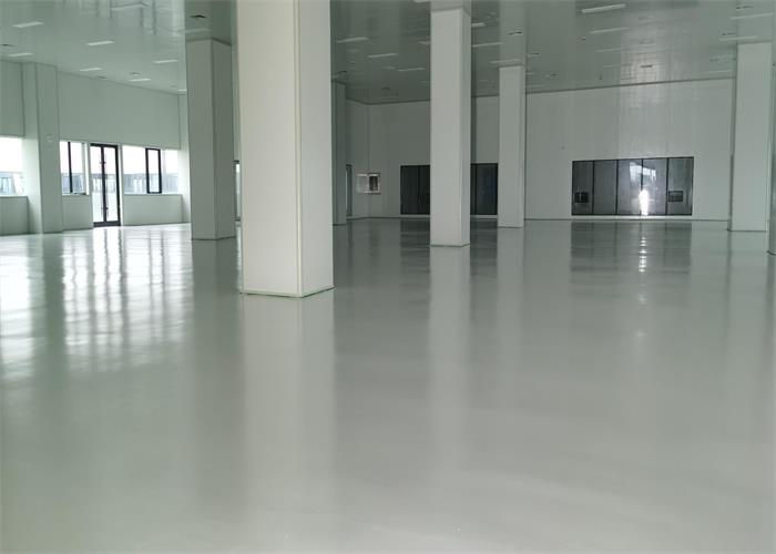 工廠(chǎng)舊地面翻新施工完成！
